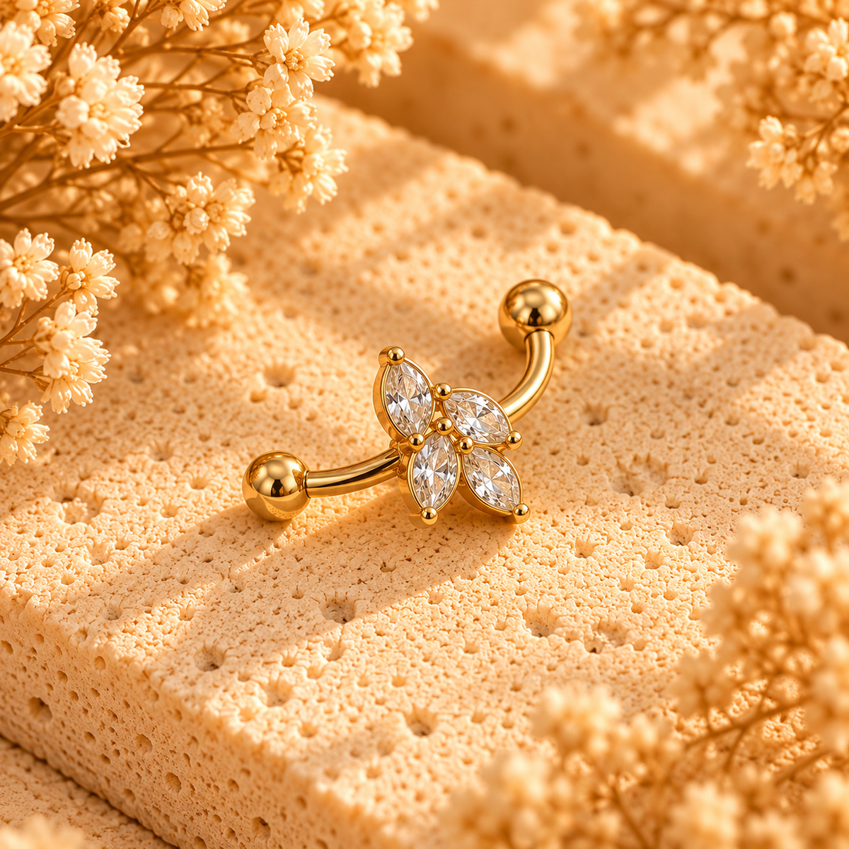 Earcuff fleur