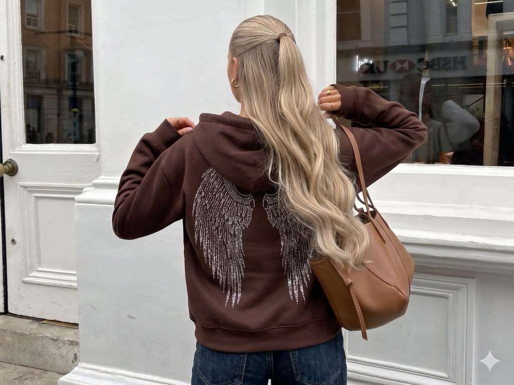 veste angel chocolat